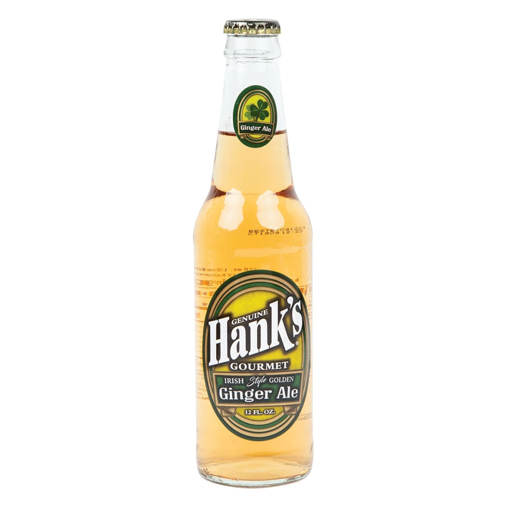 Hanks Golden Ginger Ale Glass Bottle