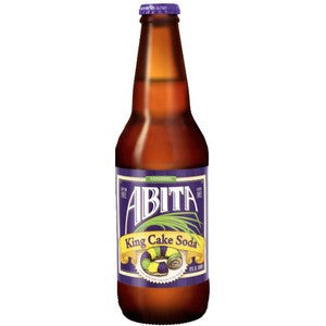 ABITA KING CAKE SODA FLAVORS OF FROSTING CINNAMON AND COOKIE DOUGH