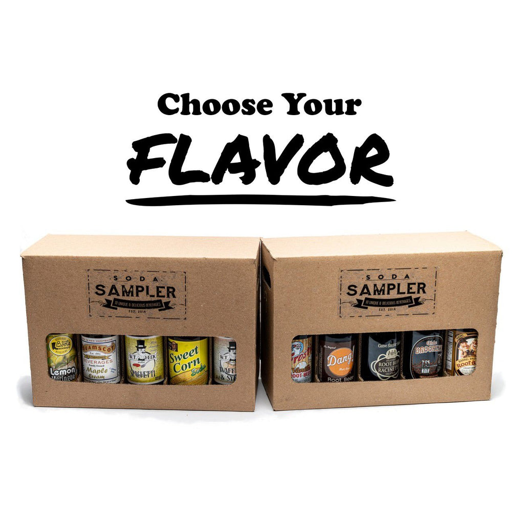 Choose Your Flavor Soda Sampler Box
