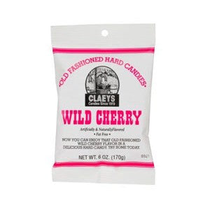 Claeys Wild Cherry Old Fashioned Candy Drops