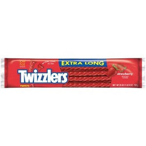 Extra Long Giant Twizzlers licorice candy