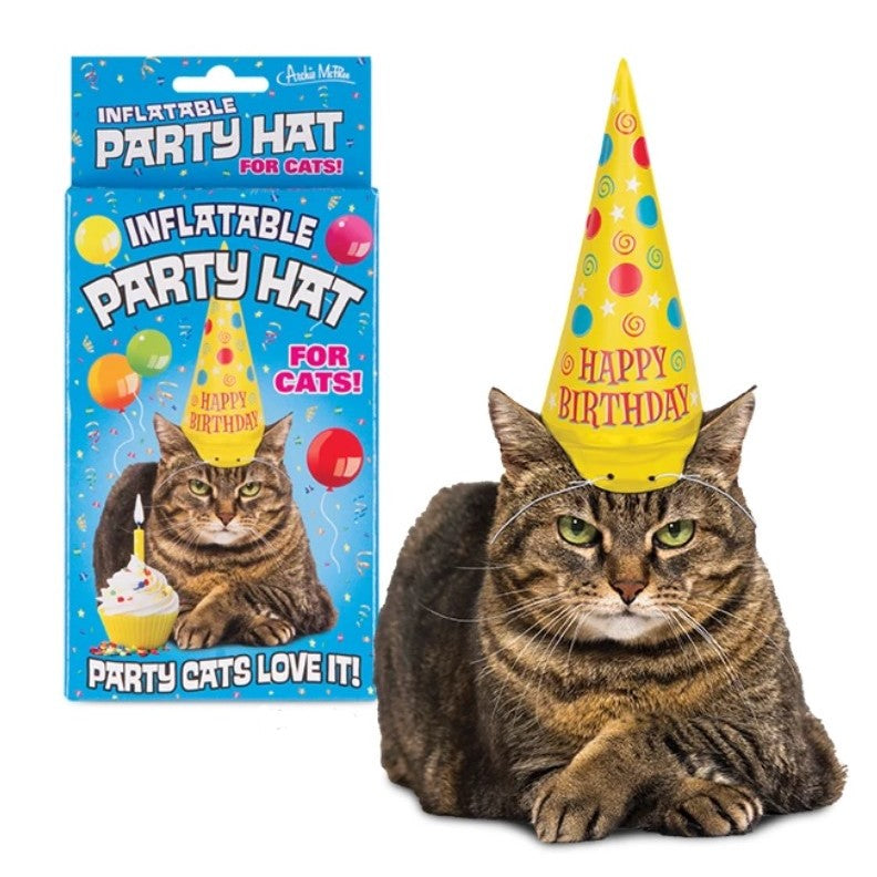 Inflatable Party hats for cats