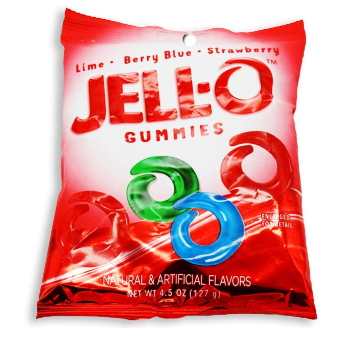 Jell-O Gummies Jello Gummy Candy