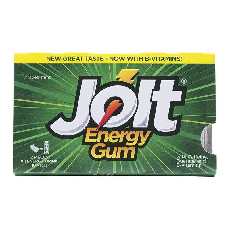 Jolt Spearmint Energy Gum