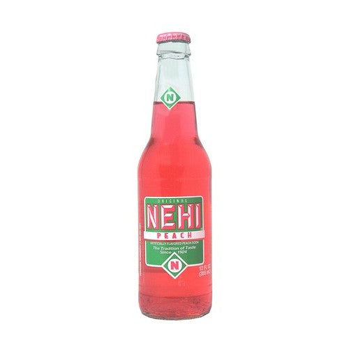 Nehi Peach Glass Bottled Soda Pop