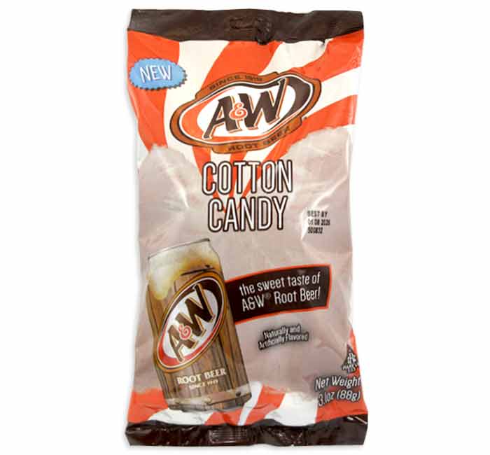 A & W Root Beer Cotton Candy