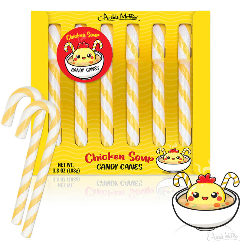 Chicken Soup Candy Canes