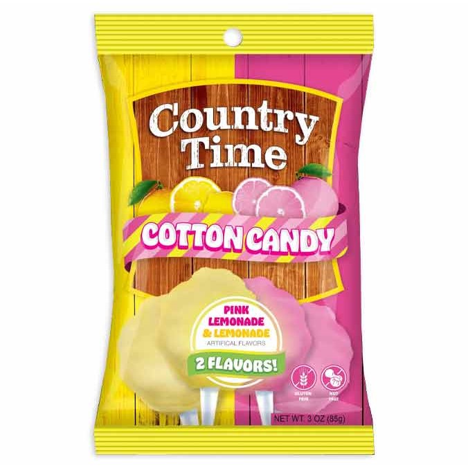 Country Time Lemonade Cotton Candy