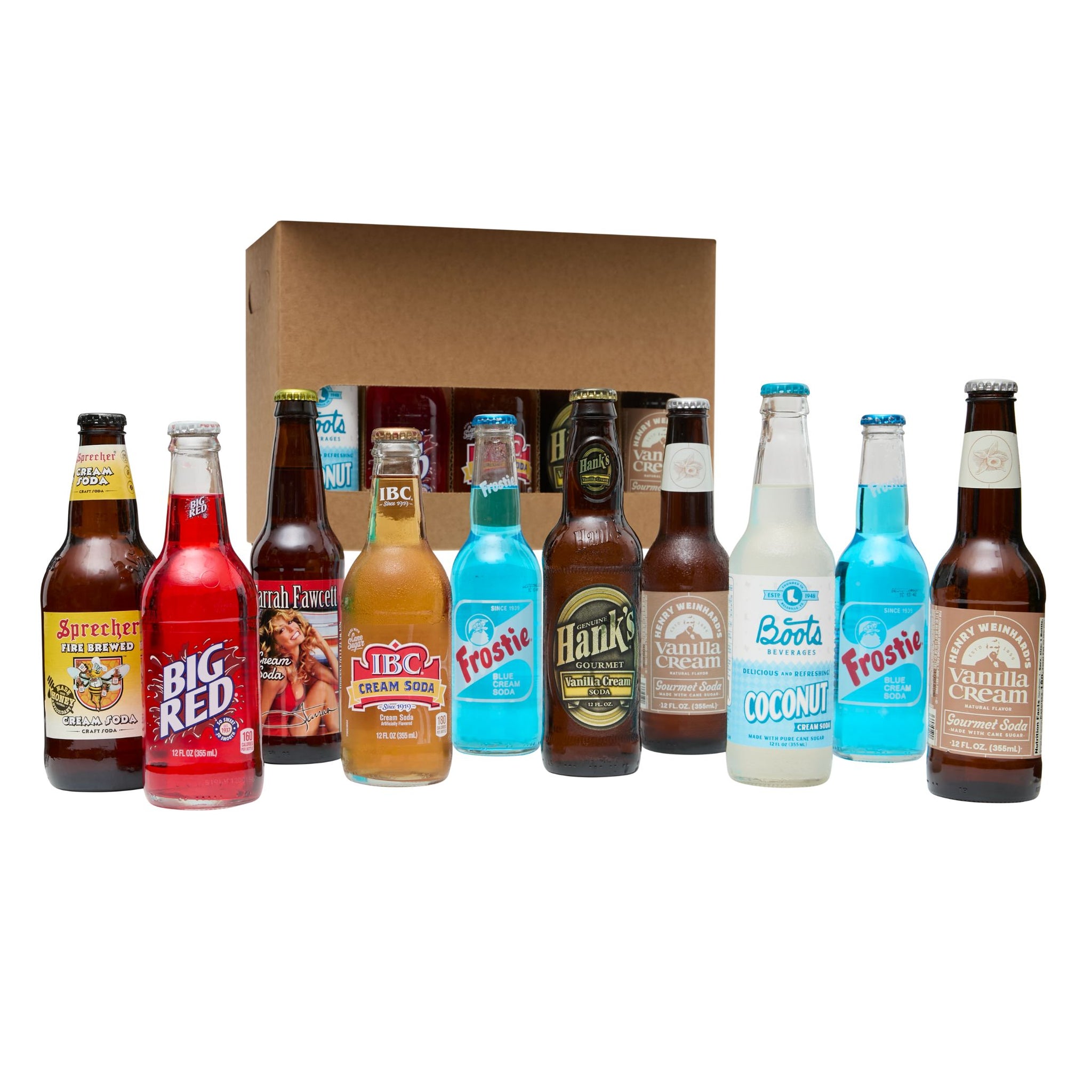 Cream Soda Assortment Sampler Gift Box - Blooms Candy & Soda Pop