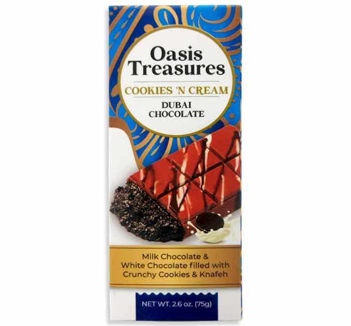 Dubai Chocolate Cookies & Cream
