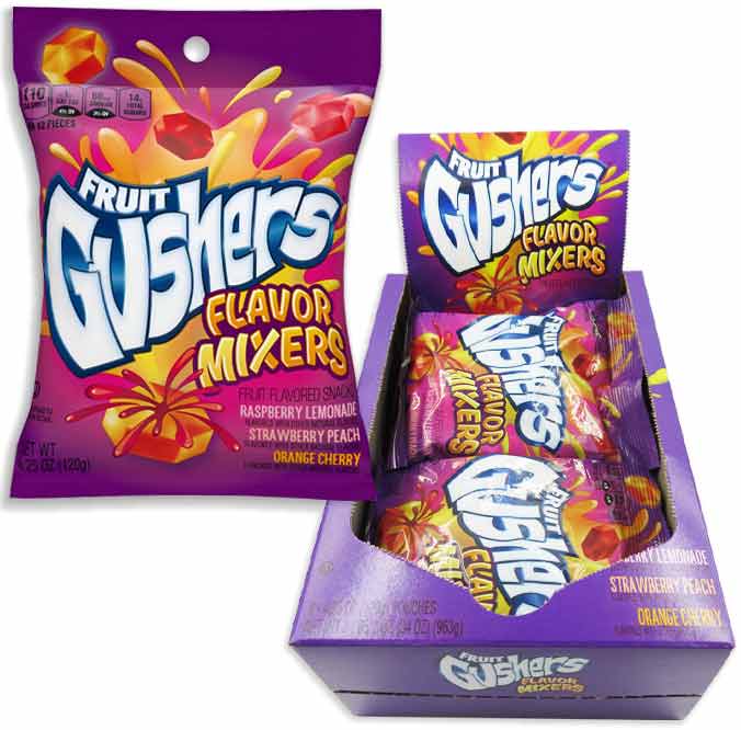 Gusher Mints Gushers Flavor Mixers - Blooms Candy & Soda Pop Shop