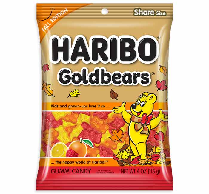 Haribo Fall GOld Bears