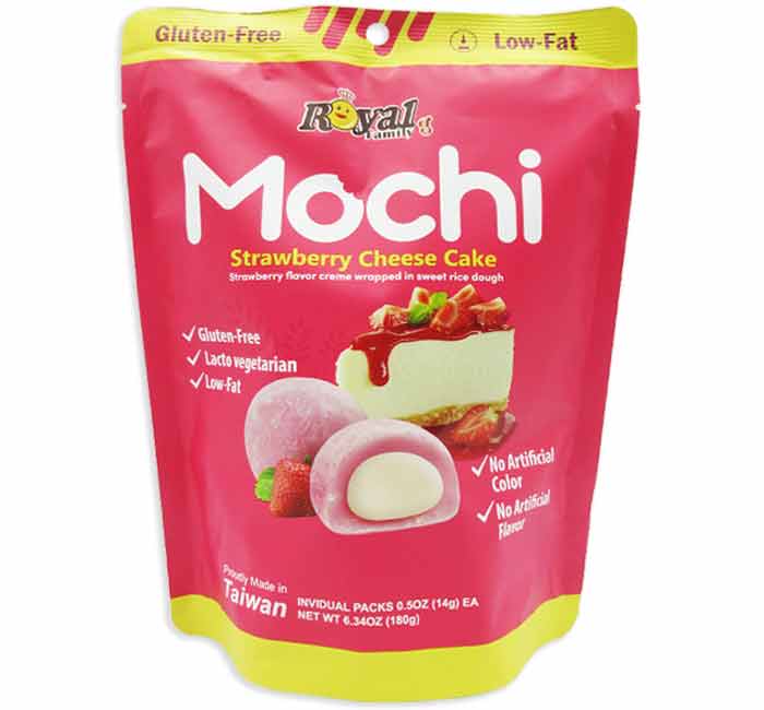 STrawberry Cheesecake Mochi