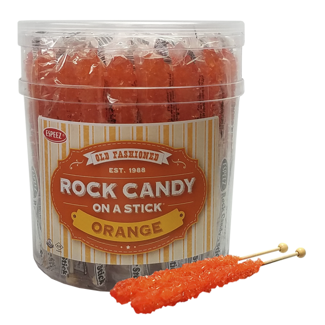 orange rock candy
