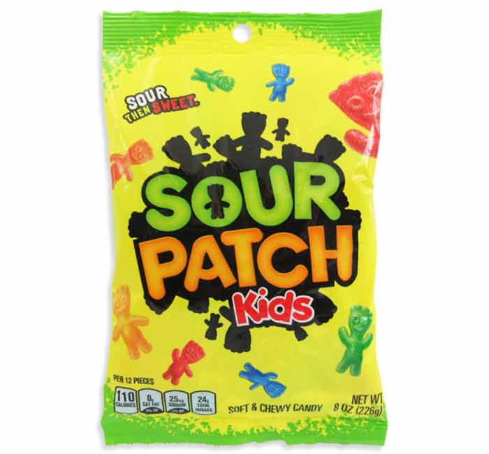 Sour patch Kids bag