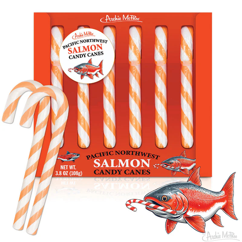 Atlantic Salmon candy canes