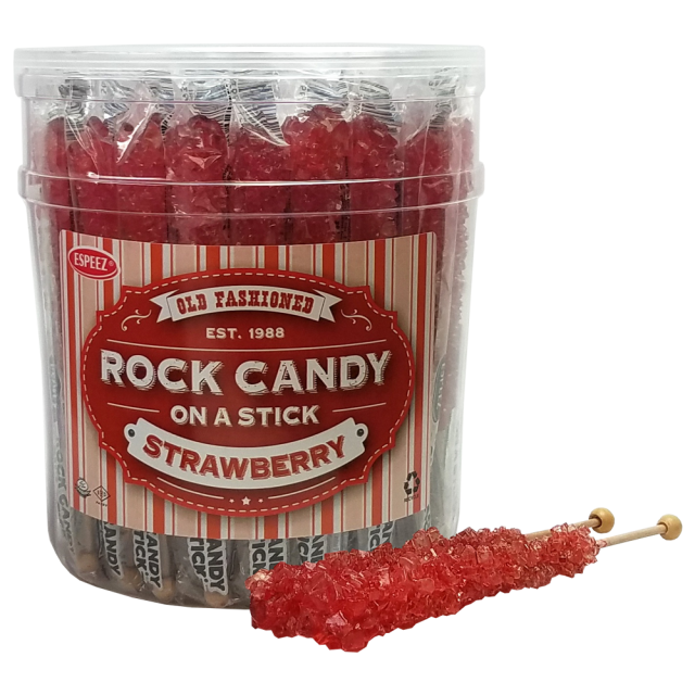 strawberry rock candy