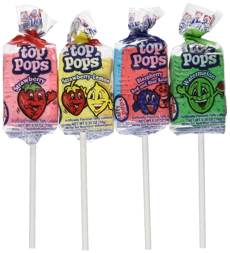 Top Pops Taffy Pops - Blooms Candy & Soda Pop Shop