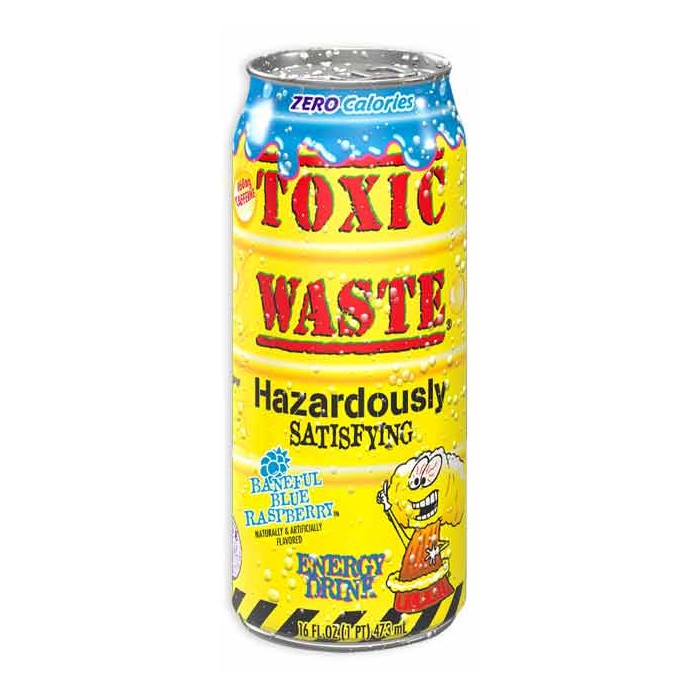 Toxic Waste Energy Blue Raspberry