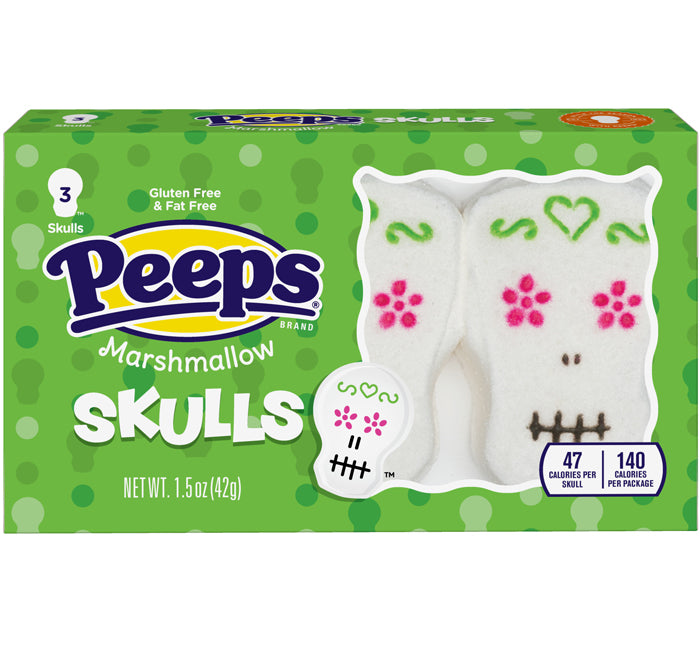 mARSHMALLOW PEEPS SKULLS