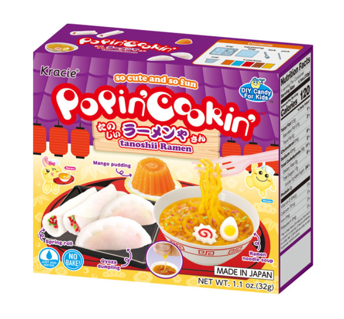 Kracie Popin Cookin Japan Candy making kit, sushi, ramen, donut