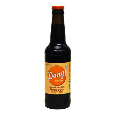 Dang! Butterscotch Root Beer Glass Bottle