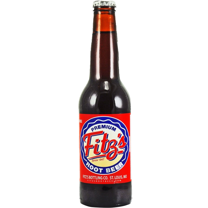 Fitz's Root Beer Glass Bottle