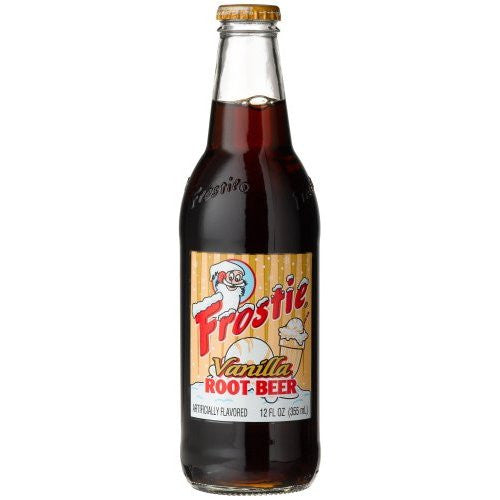 Frostie Vanilla Root Beer Glass Bottle