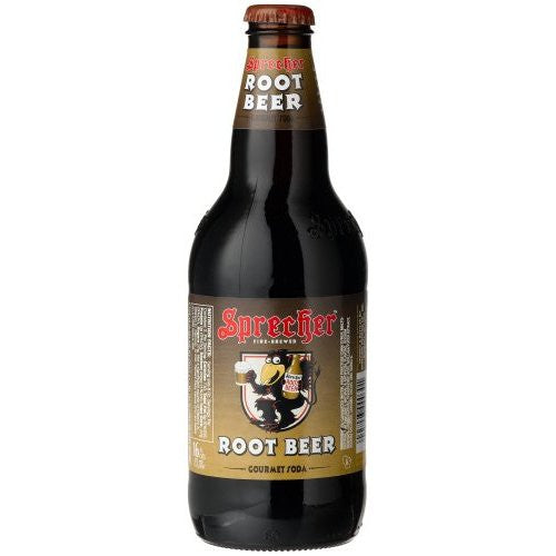 Sprecher Root Beer Glass Bottle