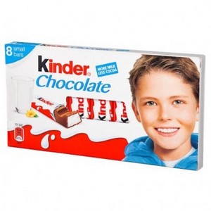 Kinder 8 pc milk chocolate bars