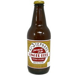 AJ Stephans Glass Bottled Ginger Beer
