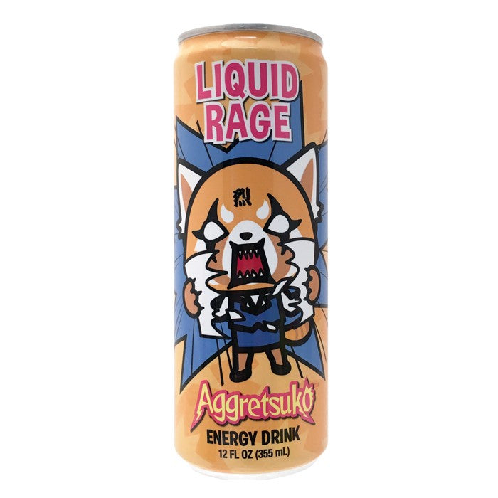 Aggretsuko Liquid Rage Energy Drink