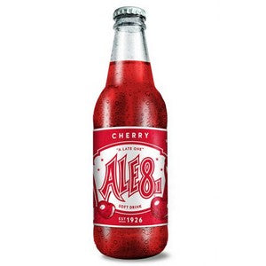 ALE 8 CHERRY GLASS BOTTLE SODA