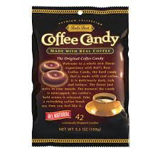 BALI'S COFFEE CANDY HARD CANDY MADE WITH DELICIOUS RICH DARK INTENSE REAL COFFEE