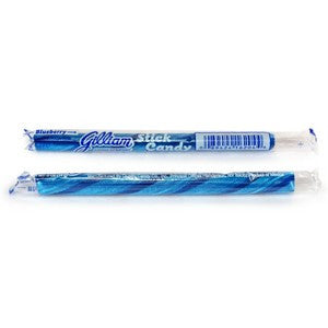 Blueberry flavored candy sticks