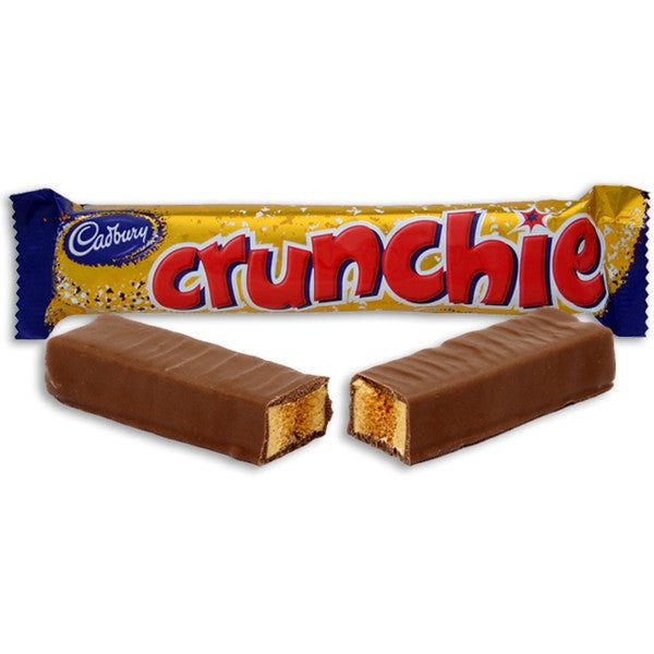 Cadbury crunchie chocolate bar