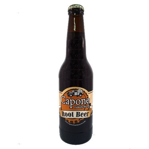 Capone Family Recipe glass bottle root beer
