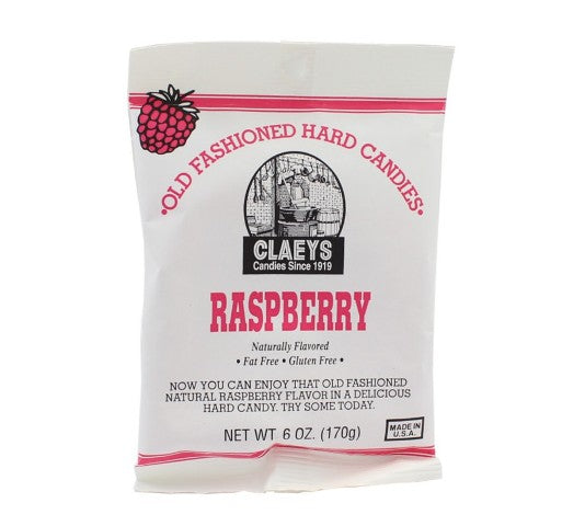 Claeys Hard Sanded Drops Raspberry