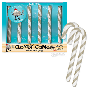 Clam Flavored Candy Canes