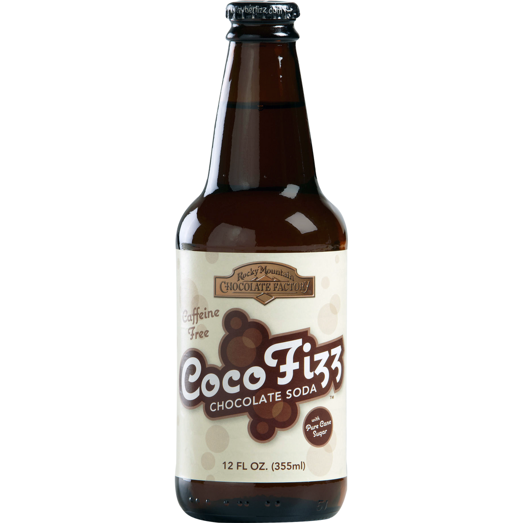 Coco Fizz Chocolate Soda Glass Bottle