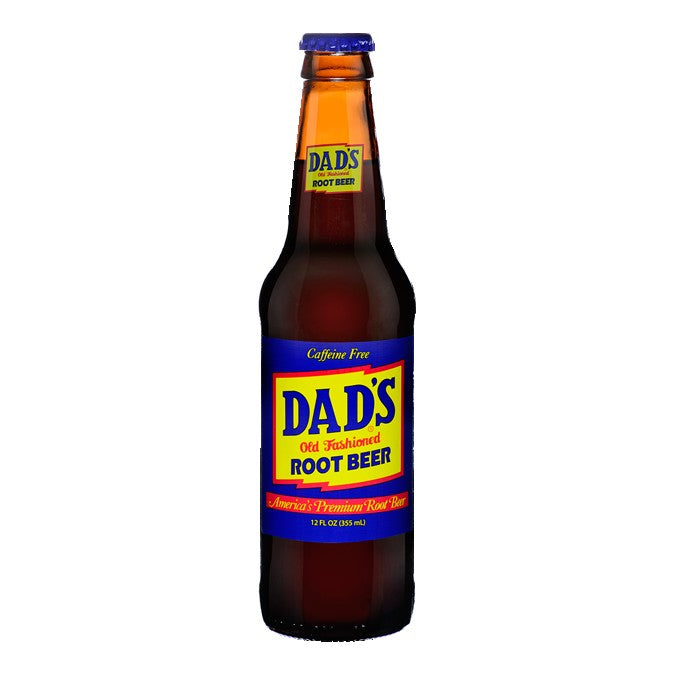 Dads Root Beer Glass Bottled Soda Pop