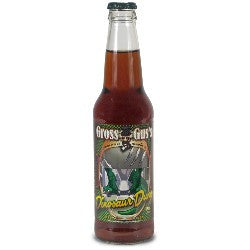 Gross Gus Dinosaur Dung glass bottle soda