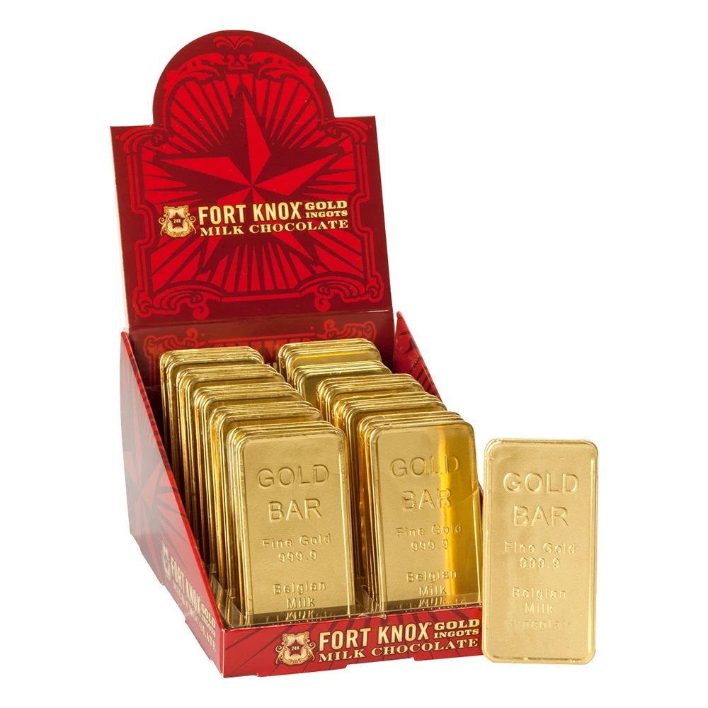 Fort Knox Gold Bar Gold Ingot Chocolate (2)