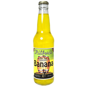 Filberts Banana Glass Bottle Soda