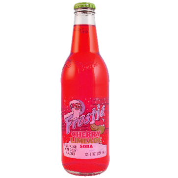 Frostie Cherry Limeade Soda - Blooms Candy & Soda Pop Shop