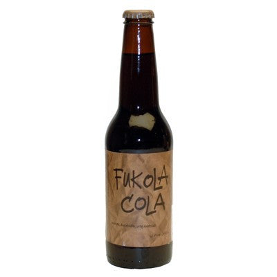 Fukola Cola glass bottle Soda