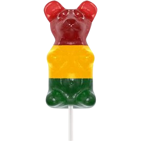 Giant 1/2 pd Gummy bear on a stick