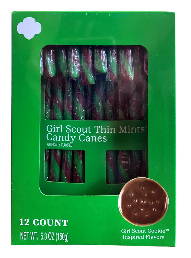 Thin Mint Candy Canes Girl Scouts