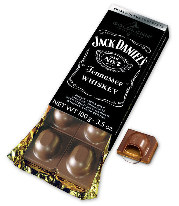 Jack Daniels Tennessee Whisky chocolate bar