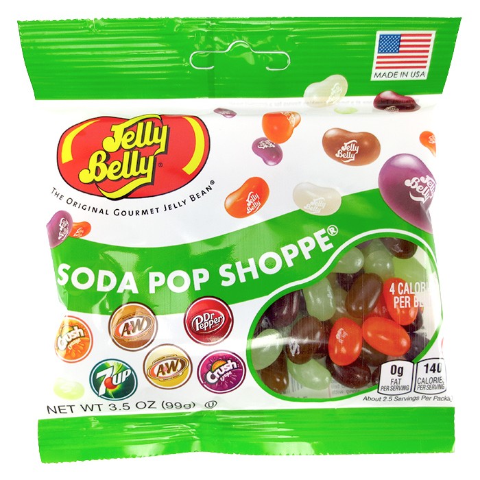 Jelly Belly Soda Pop Shop assorted flavored jelly beans 3.5 oz